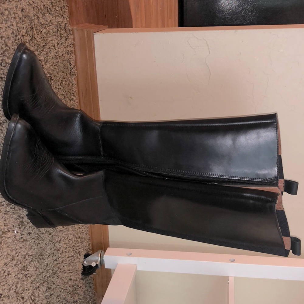 29 Porter Rd Tall Black Leather Boots